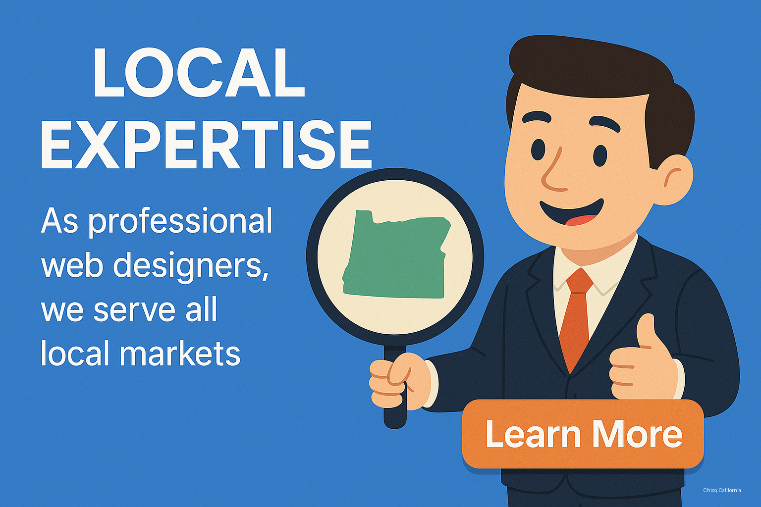 Local Chico, California Web Design